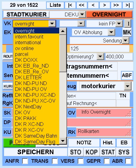 PREISLISTE